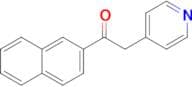 1-(Naphthalen-2-yl)-2-(pyridin-4-yl)ethanone