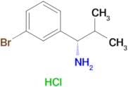 (S)-1-(3-Bromophenyl)-2-methylpropan-1-amine hydrochloride