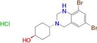 Trans-4-(6,8-dibromo-1,2-dihydroquinazolin-3(4H)-yl)cyclohexanol hydrochloride