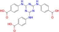 4,4',4''-((1,3,5-Triazine-2,4,6-triyl)tris(azanediyl))tribenzoic acid