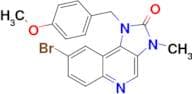 8-Bromo-1-(4-methoxybenzyl)-3-methyl-1H-imidazo[4,5-c]quinolin-2(3H)-one