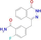2-Fluoro-5-((4-oxo-3,4-dihydrophthalazin-1-yl)methyl)benzamide