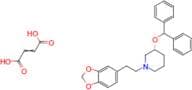 (R)-3-(Benzhydryloxy)-1-(2-(benzo[d][1,3]dioxol-5-yl)ethyl)piperidine fumarate