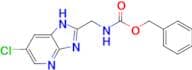 Benzyl ((6-chloro-3H-imidazo[4,5-b]pyridin-2-yl)methyl)carbamate