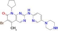 6-Bromo-8-cyclopentyl-5-methyl-2-[[5-(1-piperazinyl)-2-pyridinyl]amino]pyrido[2,3-d]pyrimidin-7(8H…