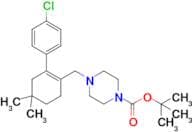 Tert-Butyl 4-[[2-(4-chlorophenyl)-4,4-dimethylcyclohex-1-enyl]methyl]piperazine-1-carboxylate