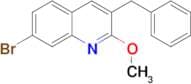 3-Benzyl-7-bromo-2-methoxyquinoline