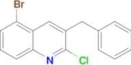 3-Benzyl-5-bromo-2-chloroquinoline