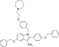 1-[[4-[2-(Hexahydro-1H-azepin-1-yl)ethoxy]phenyl]methyl]-3-methyl-5-(phenylmethoxy)-2-[4-(phenylme…