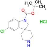 Tert-Butyl 5-chlorospiro[2H-indole-3,4'-piperidine]-1-carboxylate;hydrochloride