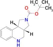 Tert-Butyl (3aS,9bR)-1,3,3a,4,5,9b-hexahydro-2H-pyrrolo[3,4-c]quinoline-2-carboxylate