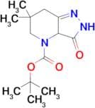 Tert-butyl 6,6-dimethyl-3-oxo-2H,3H,3aH,4H,5H,6H,7H-pyrazolo[4,3-b]pyridine-4-carboxylate