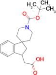 2-(1'-(tert-Butoxycarbonyl)-2,3-dihydrospiro[indene-1,4'-piperidin]-3-yl)acetic acid