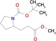 Tert-Butyl 2-(3-methoxy-3-oxopropyl)pyrrolidine-1-carboxylate