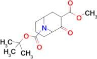 9-(tert-Butyl) 3-methyl 2-oxo-9-azabicyclo[3.3.1]nonane-3,9-dicarboxylate