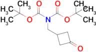 Tert-Butyl N-[(tert-butoxy)carbonyl]-N-[(3-oxocyclobutyl)methyl]carbamate