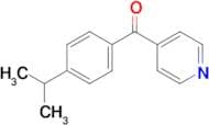 (4-Isopropylphenyl)(pyridin-4-yl)methanone
