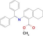 Methyl 2-((diphenylmethylene)amino)-5,6,7,8-tetrahydronaphthalene-1-carboxylate