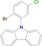 9-(2-Bromo-5-chlorophenyl)-9H-carbazole