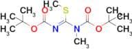 Tert-Butyl (Z)-(((tert-butoxycarbonyl)imino)(methylthio)methyl)(methyl)carbamate