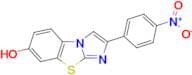 2-(4-Nitrophenyl)benzo[d]imidazo[2,1-b]thiazol-7-ol
