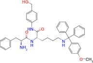 (S)-2-((S)-2-Amino-3-phenylpropanamido)-N-(4-(hydroxymethyl)phenyl)-6-(((4-methoxyphenyl)diphenylm…