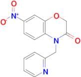 7-Nitro-4-(pyridin-2-ylmethyl)-2H-benzo[b][1,4]oxazin-3(4H)-one