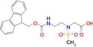 2-(N-(2-((((9H-Fluoren-9-yl)methoxy)carbonyl)amino)ethyl)methylsulfonamido)acetic acid