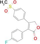 3-(4-Fluorophenyl)-4-(4-(methylsulfonyl)phenyl)furan-2(5H)-one