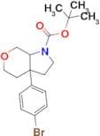 Tert-Butyl 3a-(4-bromophenyl)hexahydropyrano[3,4-b]pyrrole-1(2H)-carboxylate