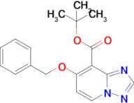 Tert-Butyl 7-(benzyloxy)-[1,2,4]triazolo[1,5-a]pyridine-8-carboxylate