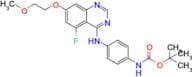 Tert-Butyl (4-((5-fluoro-7-(2-methoxyethoxy)quinazolin-4-yl)amino)phenyl)carbamate