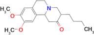 3-Butyl-9,10-dimethoxy-1,3,4,6,7,11b-hexahydro-2H-pyrido[2,1-a]isoquinolin-2-one
