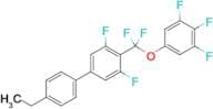 2-[Difluoro-(3,4,5-trifluorophenoxy)Methyl]-5-(4-ethylphenyl)-1,3-difluoro-benzene