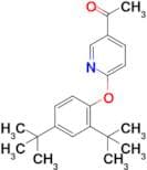 5-Acetyl-2-(2,4-di-tert-butylphenoxy) pyridine