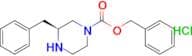 (S)-Benzyl 3-benzylpiperazine-1-carboxylate hydrochloride
