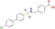 4-(((4'-Chloro-[1,1'-biphenyl])-4-sulfonamido)methyl)benzoic acid