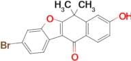 3-Bromo-8-hydroxy-6,6-dimethylnaphtho[2,3-b]benzofuran-11(6H)-one