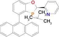 2-((2R,3R)-4-(Anthracen-9-yl)-3-(tert-butyl)-2,3-dihydrobenzo[d][1,3]oxaphosphol-2-yl)pyridine