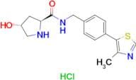 (2S,4R)-4-Hydroxy-N-(4-(4-methylthiazol-5-yl)benzyl)pyrrolidine-2-carboxamide hydrochloride