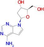 (2R,3S,5R)-5-(4-Amino-7H-pyrrolo[2,3-d]pyrimidin-7-yl)-2-(hydroxymethyl)tetrahydrofuran-3-ol