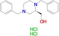 (R)-(1,4-Dibenzylpiperazin-2-yl)methanol dihydrochloride