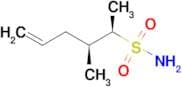 (2R,3S)-3-Methylhex-5-ene-2-sulfonamide