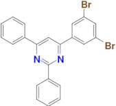 4-(3,5-Dibromophenyl)-2,6-diphenylpyrimidine
