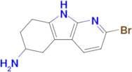 2-Bromo-6,7,8,9-tetrahydro-5H-pyrido[2,3-b]indol-6-amine