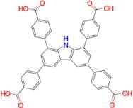 4,4',4'',4'''-(9H-Carbazole-1,3,6,8-tetrayl)tetrabenzoic acid