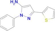 1-Phenyl-3-(thiophen-2-yl)-1H-pyrazol-5-amine