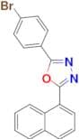 2-(4-Bromophenyl)-5-(1-naphthyl)-1,3,4-oxadiazole