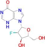 9-[(2R,3R,4R,5R)-3-fluoro-4-hydroxy-5-(hydroxymethyl)oxolan-2-yl]-6,9-dihydro-3H-purin-6-one