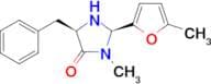 (2R,5R)-5-benzyl-3-methyl-2-(5-methylfuran-2-yl)imidazolidin-4-one